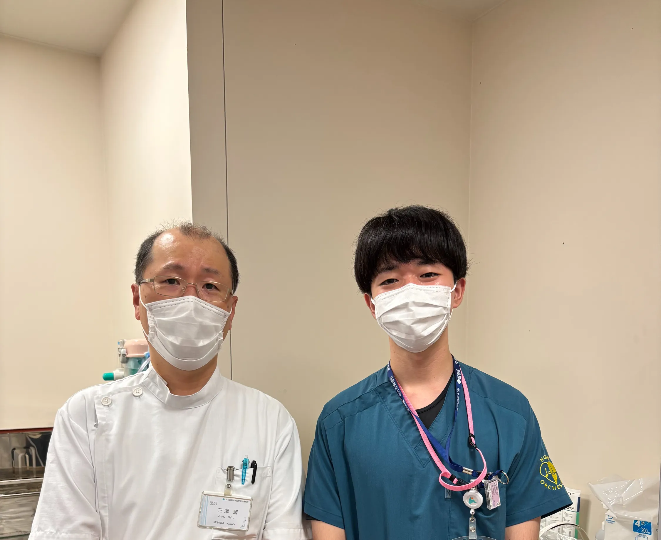 1年目研修医 増田佳大先生がローテしています。