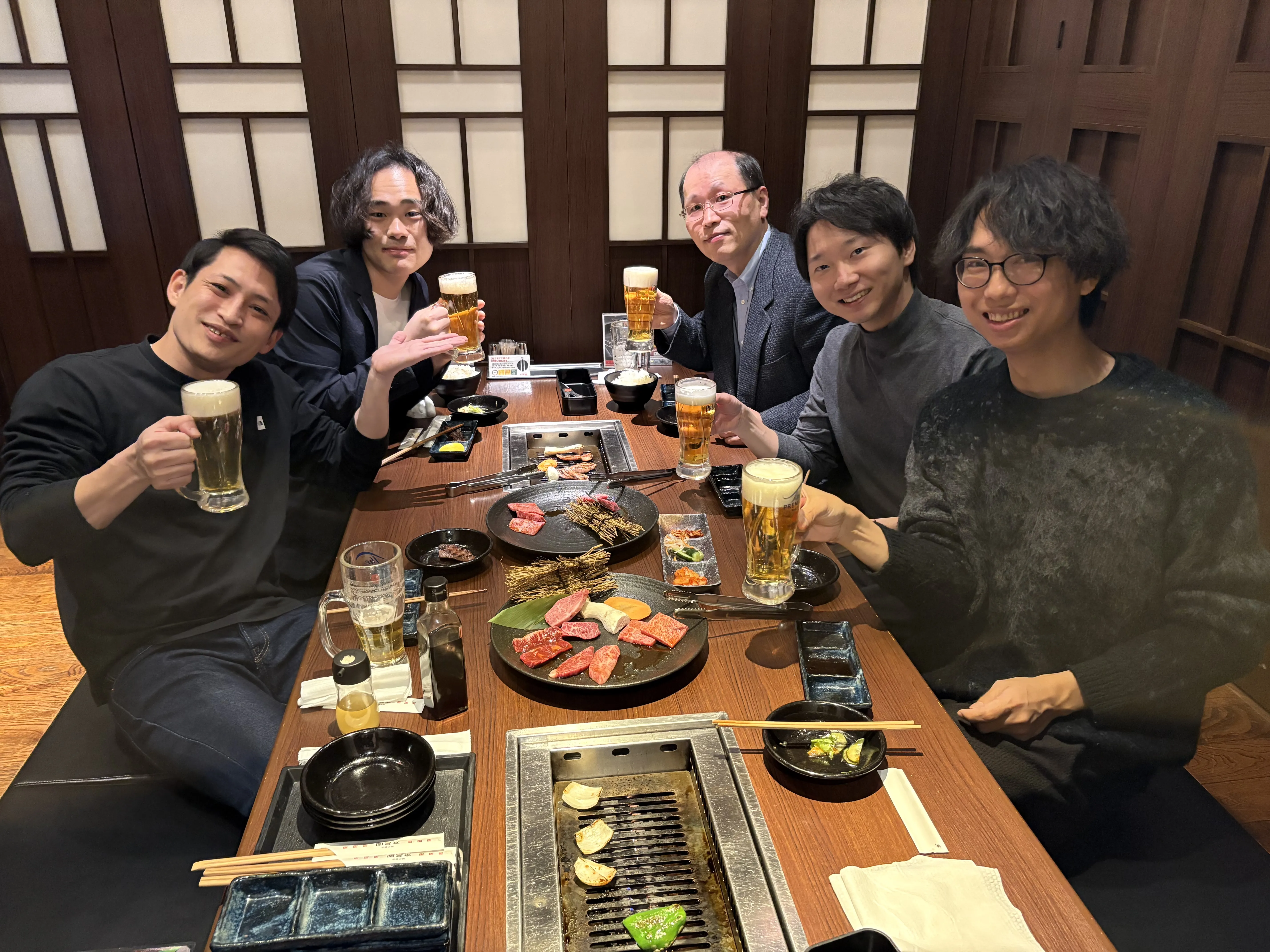 三島で懇親会を開きました。