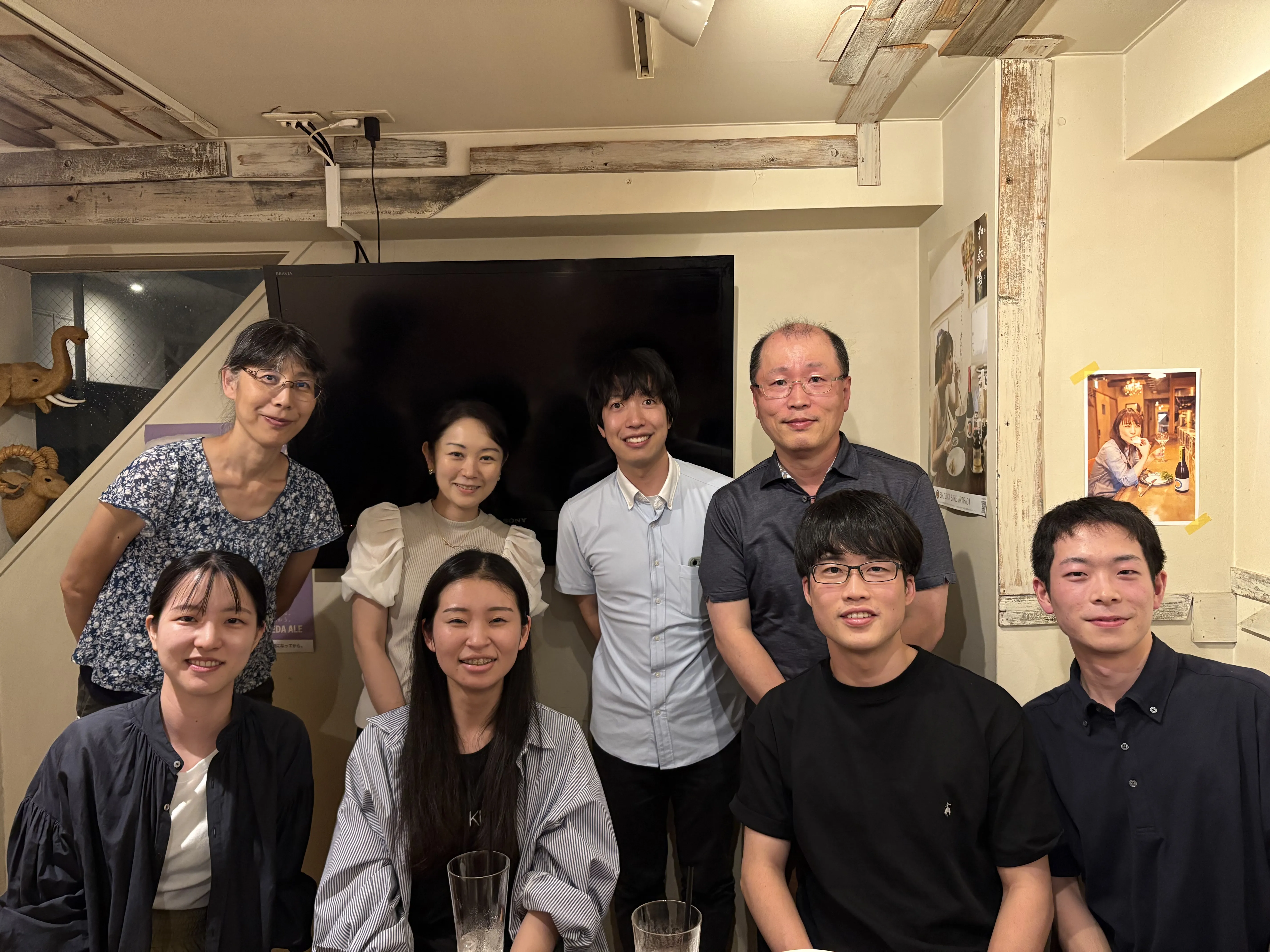 藤枝で懇親会を開催しました。