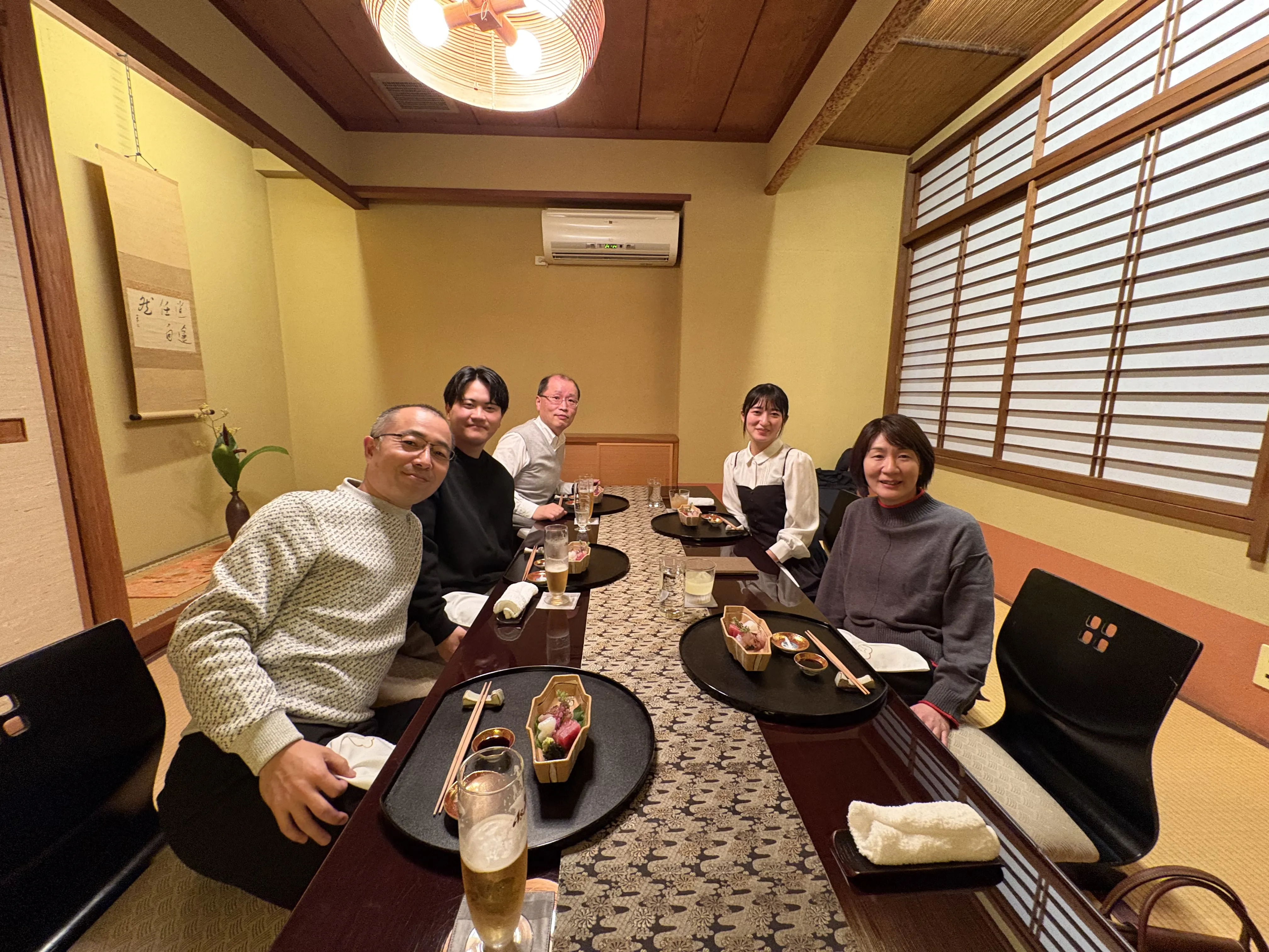 静岡市で懇親会を開きました。