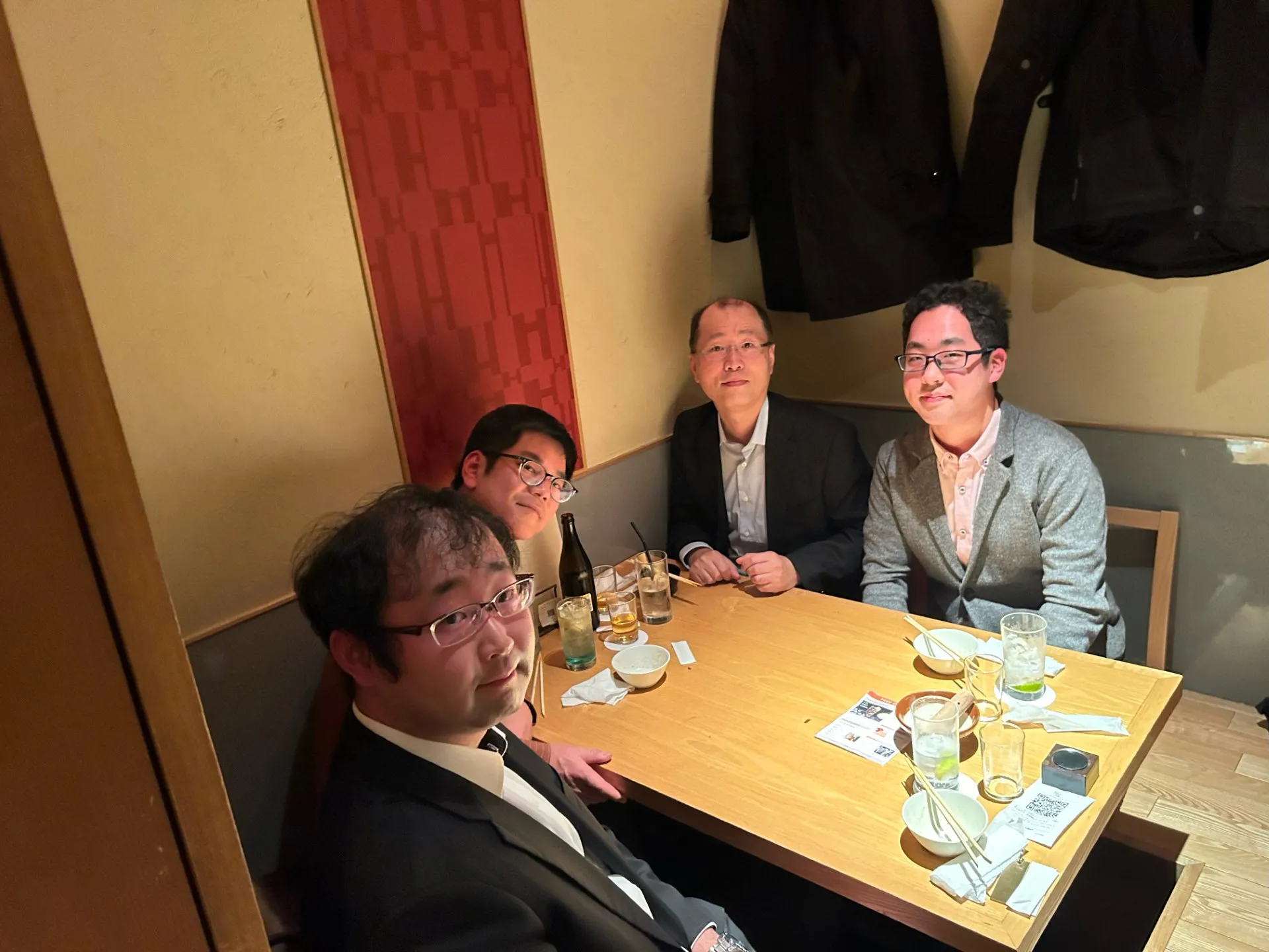 埼玉医大研修医佐藤元裕先生との懇親会