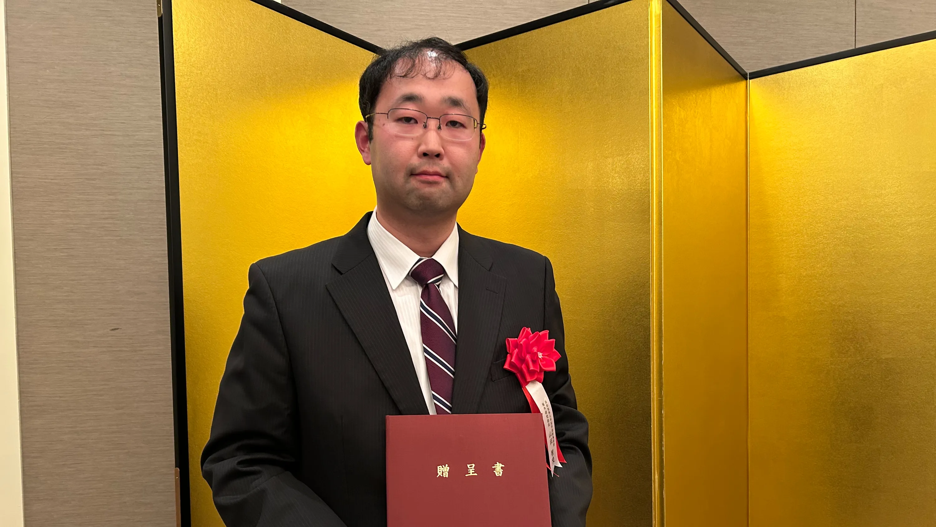 山田智史先生が、安田記念医学財団の表彰を受けました。