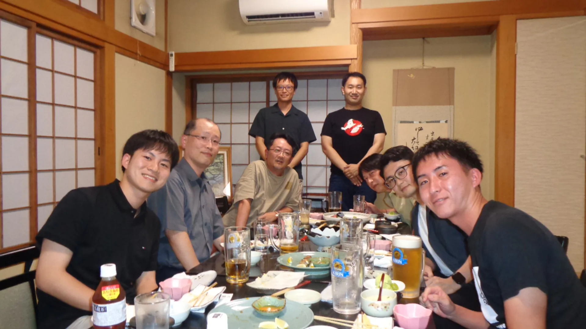 磐田市立総合病院の研修医の先生たちと懇親会を開きました。